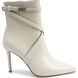 Nine West Justel 5pr Kırık Beyaz Kadın Topuklu Bot