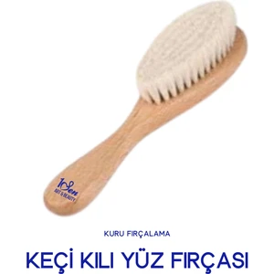 1sen Art Beauty Keçi Kılı Yüz Fırçası – Hassas ve Doğal Cilt Bakımı