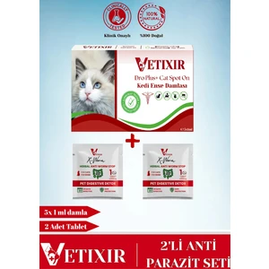 Kedi Bitkisel Ense Bitkisel Damla Seti - 5 Damla 2 Tablet