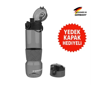 Lento Switch Antrasit Bpa Içermez 650 ml Tritan Su Matarası