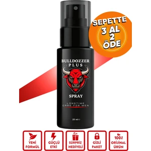 BullDozzer Plus Gecìktìrìcì Sprey 25 ml Uzun Etki