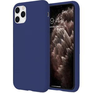 Piyasa Sepeti Apple iPhone 11 Pro Max İnce Mat Silikon Kılıf Lacivert