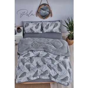 Çift Kişilik Welsoft Yorgan Çift Taraflı Uyku Seti | Lastikli Çarşaflı  | Çeyiz Seti | Çeyiz Takımı