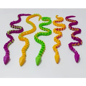 Yılan Figür Oyuncak Oynar Eklemli 35 Cm. 1 Adet Gönderim Yapılır.