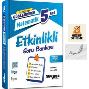 Ankara 5.sınıf Güçlendiren Etkinlikli Matematik Soru Bankası Hedef Deneme