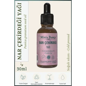 Minia Bahçe Nar Çekirdegi Yağı, %100 saf, 30 ml