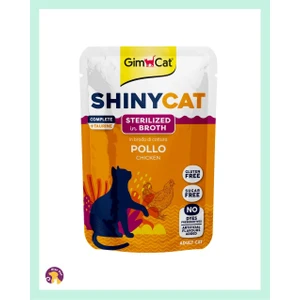 Shinycat Pouch Kısırlaştırılmış Kediler İçin Tavuklu Yaş Mama 70 gr Yüksek Protein