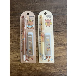 Capybara 2 Adet Uçlu Kalem ve 2 Kutu Uç Kapibara Okul Set Kırtasiye