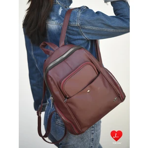 Freya Yıkama Deri Sırt Çantası