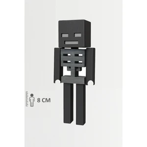 Siyah Skeleton Iskelet Hareketli Eklemli Figür