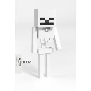 Beyaz Skeleton Iskelet Hareketli Eklemli Figür