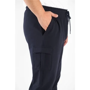 Büyük Beden Erkek Düz Komando Eşofman Alti 22520 Lacivert