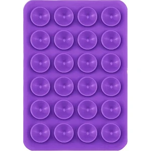 Vantuzlu Ahtapot Silikon Telefon Tutacağı Mor