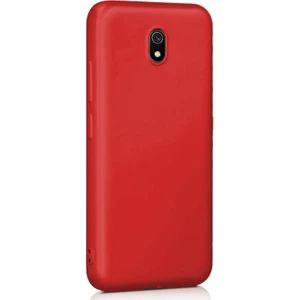 Xiaomi Redmi 8A Premium Silikon Kılıf Bordo