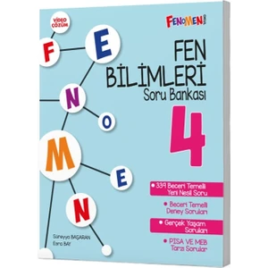 Gama Yayınları Fenomen 4. Sınıf Fen Bilimleri Soru Bankası