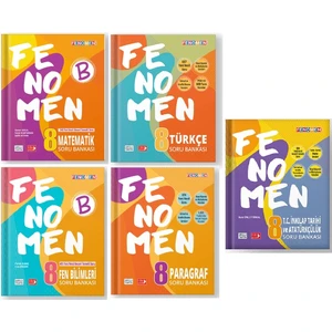 Gama Yayınları 8. Sınıf LGS Matematik Türkçe Fen Paragraf İnkılap Fenomen Soru Seti Yeni 2022