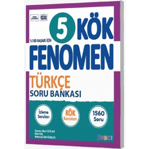 Fenomen Okul 2025 5. Sınıf Türkçe Kök Soru Bankası Güncel Müfredat