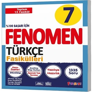 Fenomen Okul 7. Sınıf Türkçe Fasikül Seti