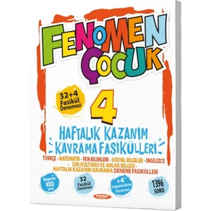 Fenomen Çocuk  4. Sınıf Kkf Tüm Dersler 32 + 4 Fasikül