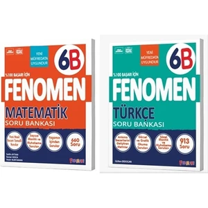 Gama Yayınları 6. Sınıf Matematik Türkçe Fenomen Soru Seti Yeni 2022