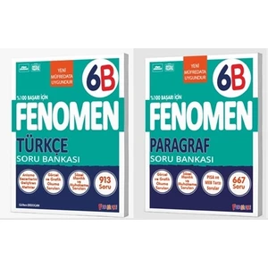 Gama Yayınları 6. Sınıf Türkçe Paragraf Fenomen Soru Seti Yeni 2022