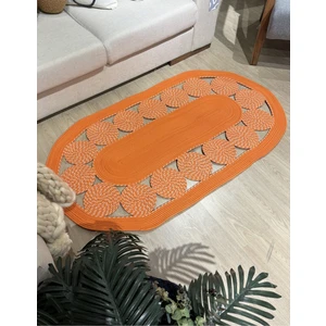 Cookie Jüt Hasırlı El Örgüsü Kilim