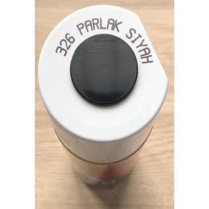 Parlak Siyah 326 Alüminyum-ahşap-plastik-demir-metal-sprey Boyama 400 ml