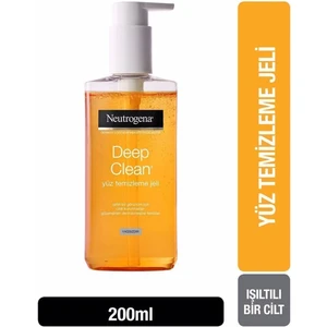 Yüz Temizleme Jeli 200 ml Gliserinli Aydınlatıcı Formül Tüm Cilt Tiplerine Uygun