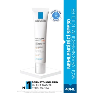 La Roche-Posay Effaclar Duo(+) Akne Karşıtı Arındırıcı Bakım Kremi SPF30 40 ml Hassas Ciltler