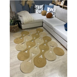 Quantum Jüt Görünümlü Hasır Özel Yapım Kilim