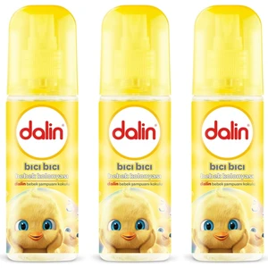 Bebek Kolonyası - Bıcı Bıcı Kokulu, Ferahlatıcı Etki, 3 x 150 ml, Paraben İçermeyen Bitkisel Formül