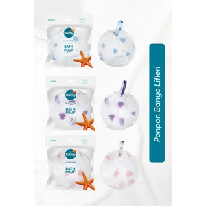 Naturel Banyo Lifi - BPA ve Fitalat İçermeyen, REACH Standartlarına Uygun 3'lü Büyük Set