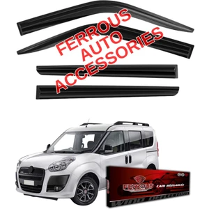 Fiat Doblo Ferrous Cam Rüzgarlığı 4lü Set 2010 2023