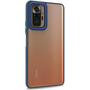 Piyasa Sepeti Xiaomi Redmi Note 10 Pro Nilcs Kılıf Mavi