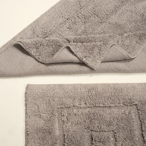 2'li Banyo Paspas Takımı Gri Hann Frames