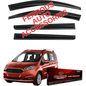 Ford Courier Ferrous Cam Rüzgarlığı 4lü Set 2014 2022