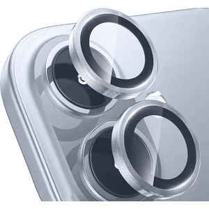 Case 4u Apple iPhone 17 Mikro 0.3 mm Ar Kaplama 9h Kamera Lens Koruyucu Gümüş