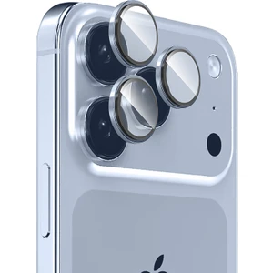 Case 4u Apple iPhone 17 Pro Max Mikro 0.3 mm Ar Kaplama 9h Kamera Lens Koruyucu Lacivert