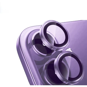 Case 4u Apple iPhone 17 Mikro 0.3 mm Ar Kaplama 9h Kamera Lens Koruyucu Açık Mor
