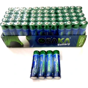 İnce AAA Boy Pil  Garantili 60 Adetlik Paket
