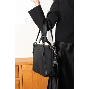 Just Polo Kadın Büyük Boy Lakost Su Geçirmez El ve Omuz Çantası