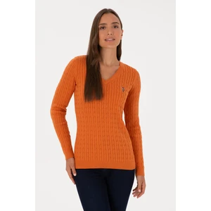 U.s. Polo Assn. Kadın Bakır Kazak /triko 50307700-VR182