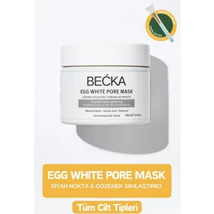 Gözenek Sıkılaştırmaya Yardımcı Yumurta Akı Maskesi - EGG White PORE Mask 100 GR