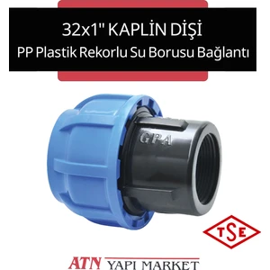 Mavi 32X1" Kaplin Dişi