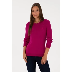 U.s. Polo Assn. Kadın Fuşya Kazak /triko 50307763-VR023