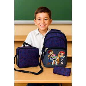 NEWBAG OYUNCAK HİKAYESİ Sırt Ilkokul Çantası-3'lü Set