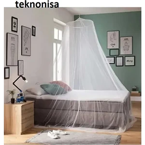 Tül Cibinlik Sineklik  200X800X60 cm Beyaz Renk