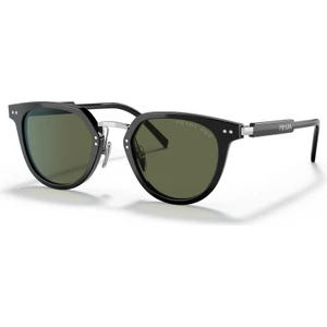 PR 17YS 1AB03R 49-22 Polarize Erkek Füme Kemik Güneş Gözlüğü