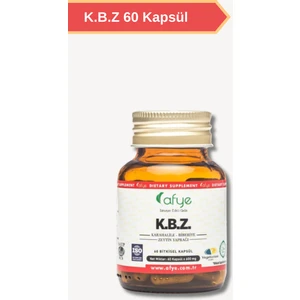 K.B.Z   (Karahalile Biberiye Zeytin Yaprağı) 60 Kapsül