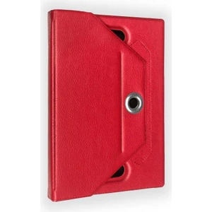 Piyasa Sepeti Vorcom Vorcom S7 Classic Universal Dönerli Standlı Tablet Kılıfı Kırmızı